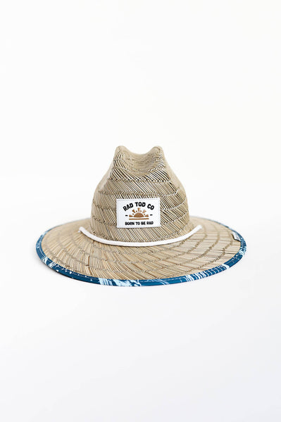 TODDLER STRAW HAT - WAVES