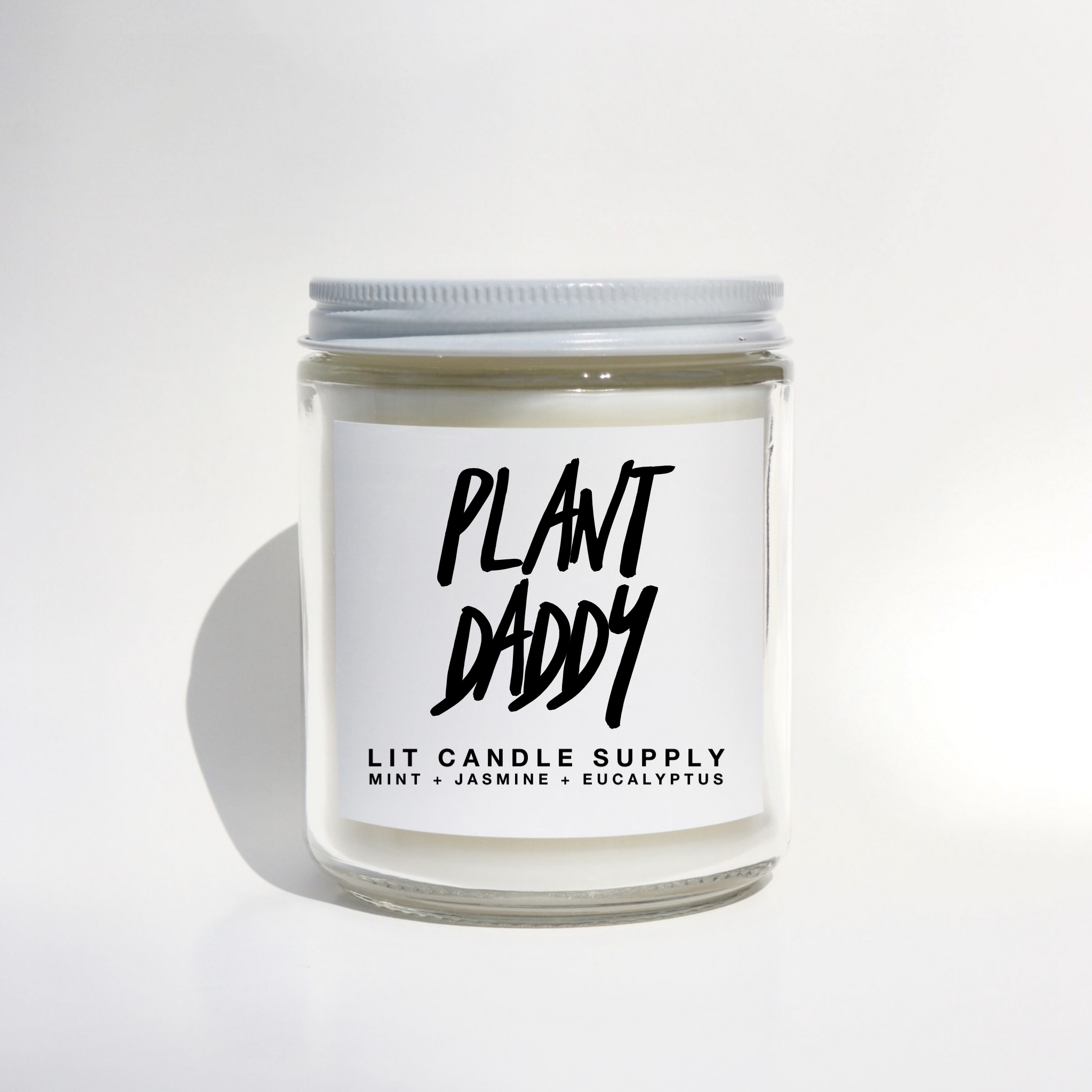 Plant Daddy Candle - Clear