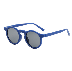 Classic Round Sunglasses - Sea Blue