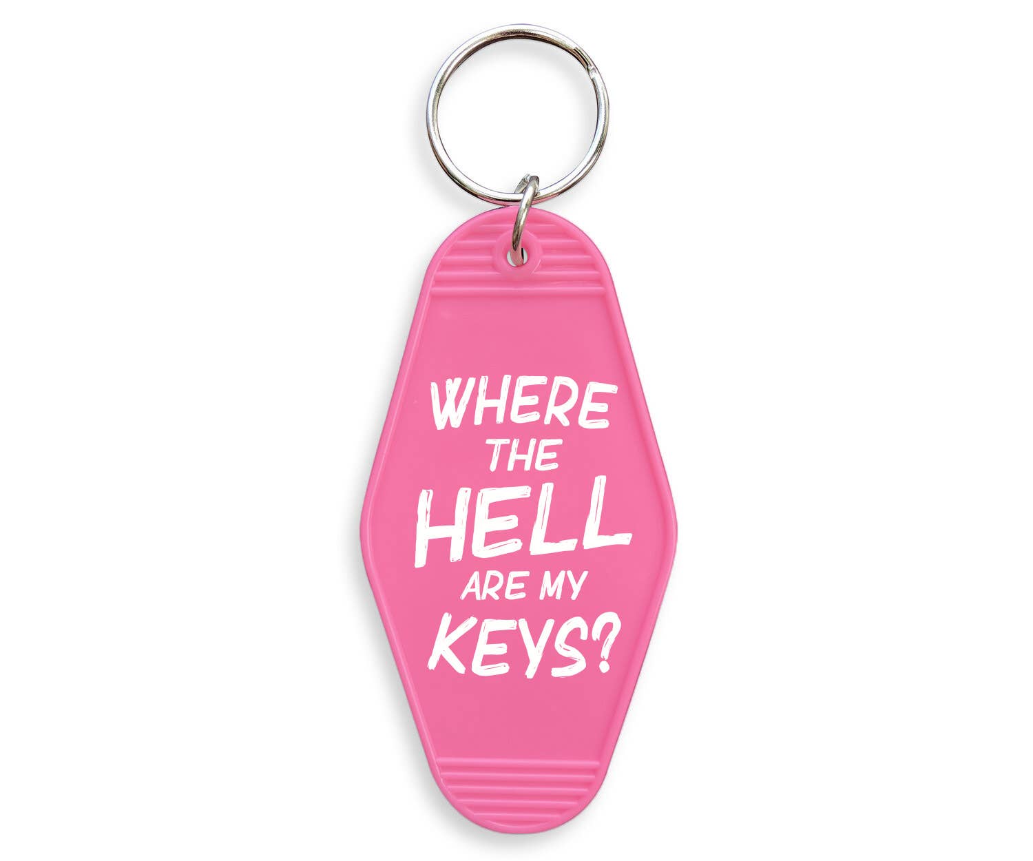Where Are My Keys Motel Keychain