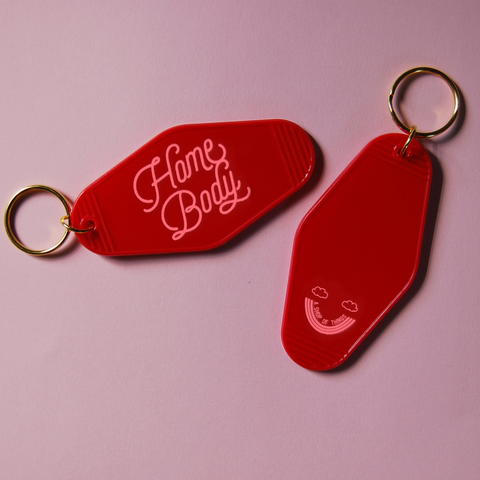 HOMEBODY KEYCHAIN