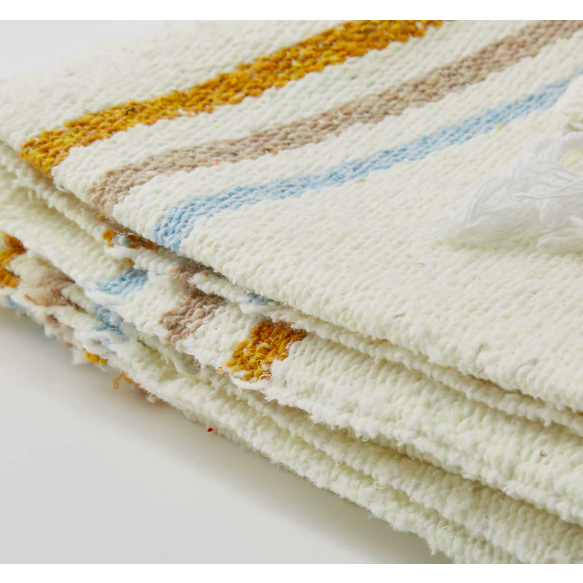 Sunday - Sustainable Recycled Throw Blanket