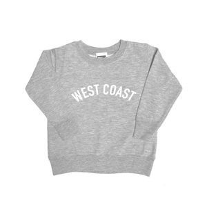 West Coast Toddler Crewneck Sweatshirt in Grey