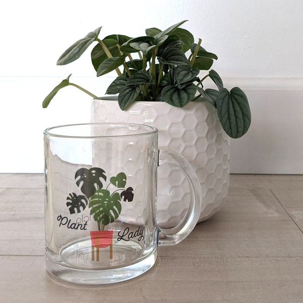 Plant Lady Clear Mug